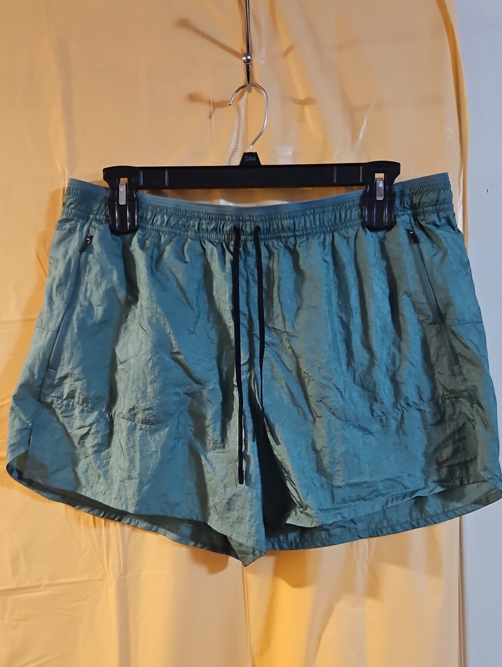 Nike Men's Dri-FIT Running Division 5’’ Brief-Lined Shorts: GREEN: NWT: SZ XXL